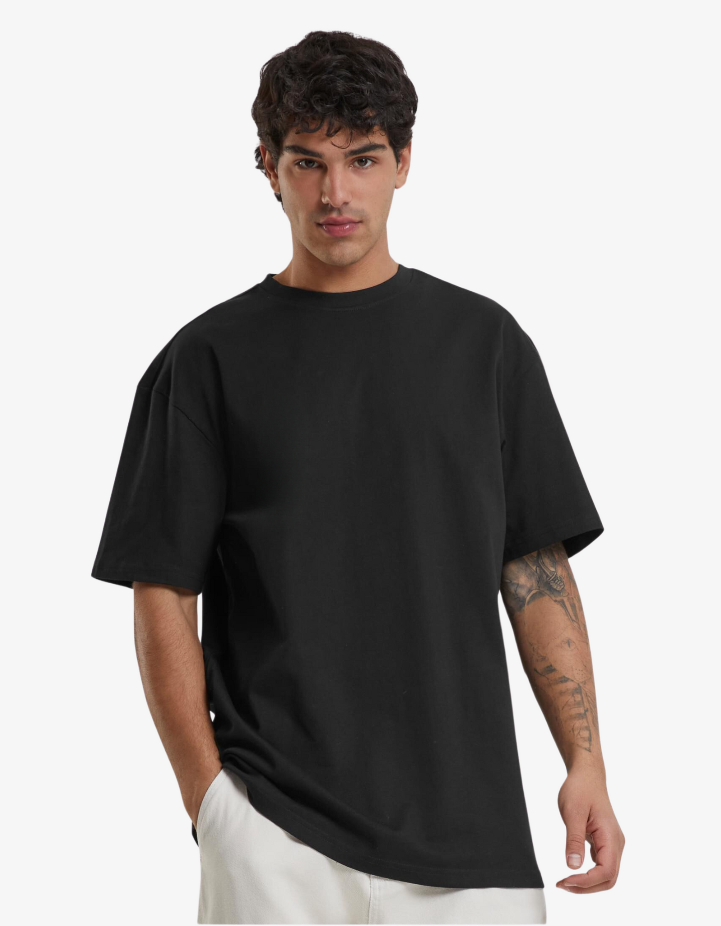 Signature Oversized Shirt - Schwarz