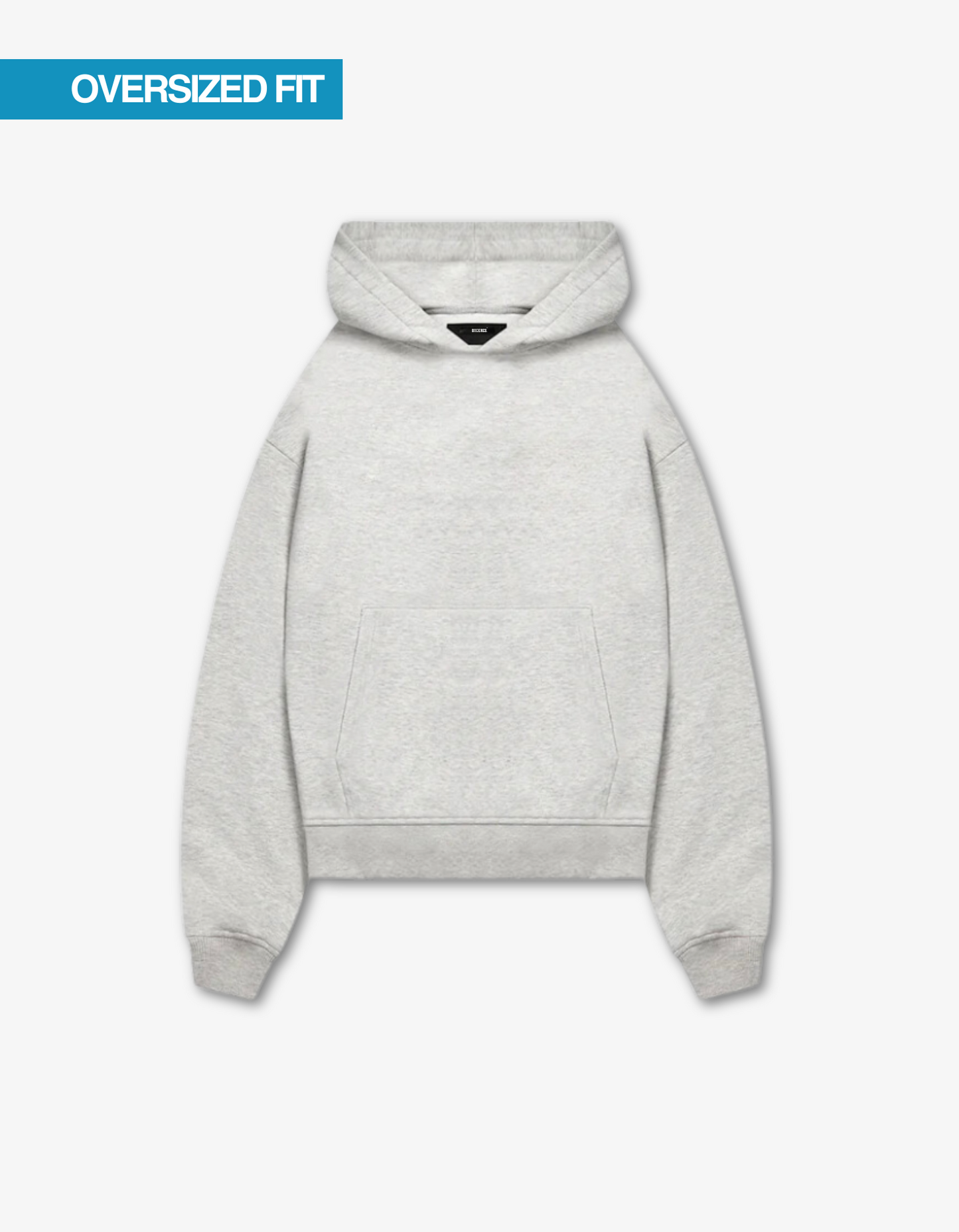 Essential Oversized Hoodie - Grau