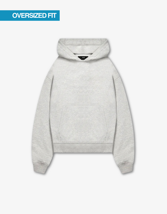 Essential Oversized Hoodie - Grau