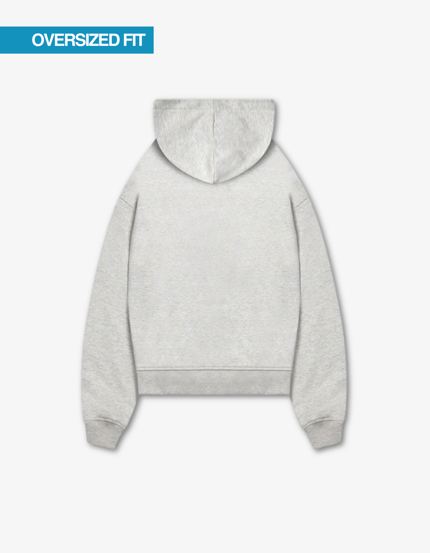 Essential Oversized Hoodie - Grau